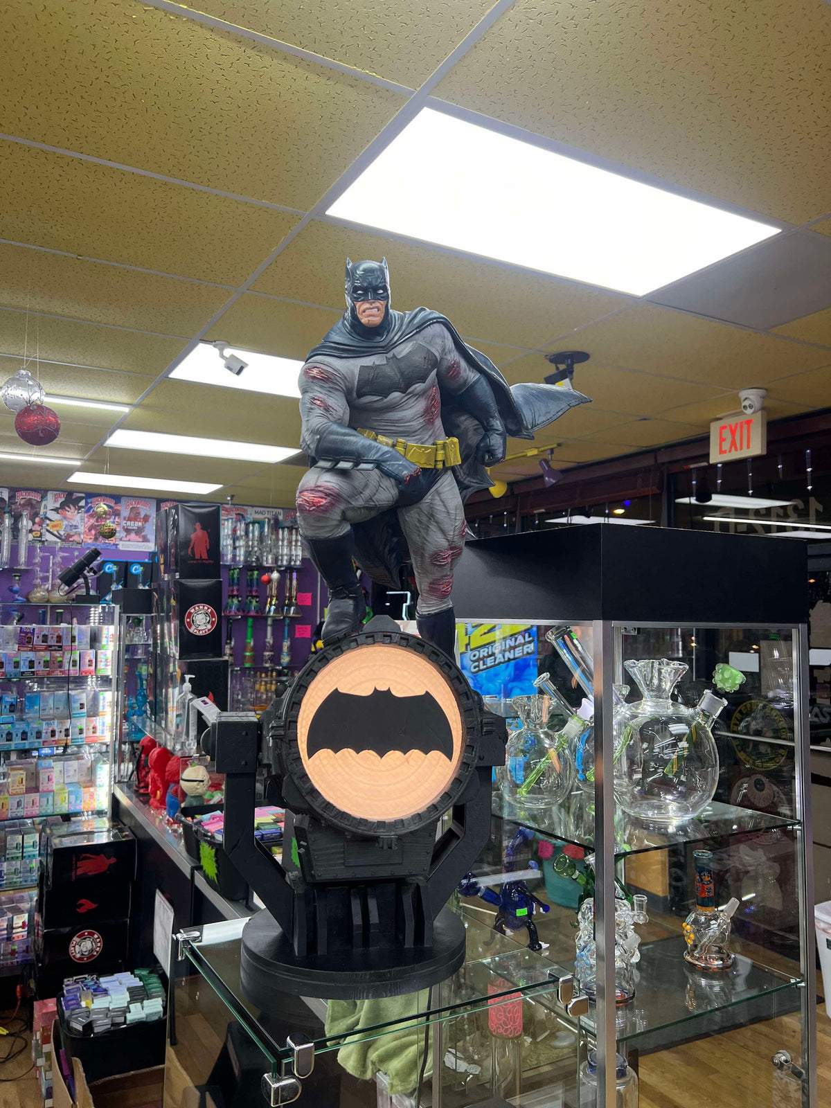 Batman with light