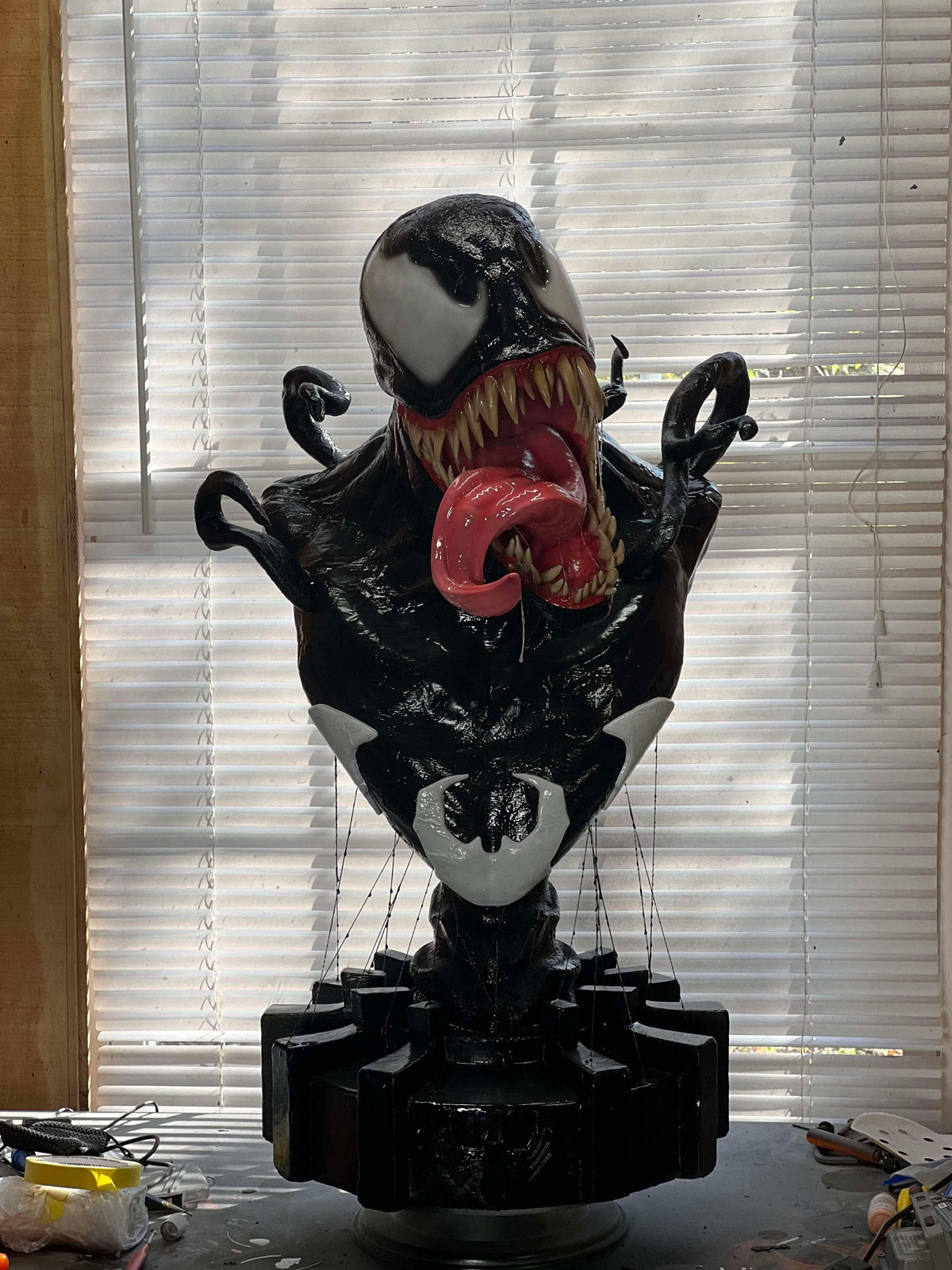 3d venom bust